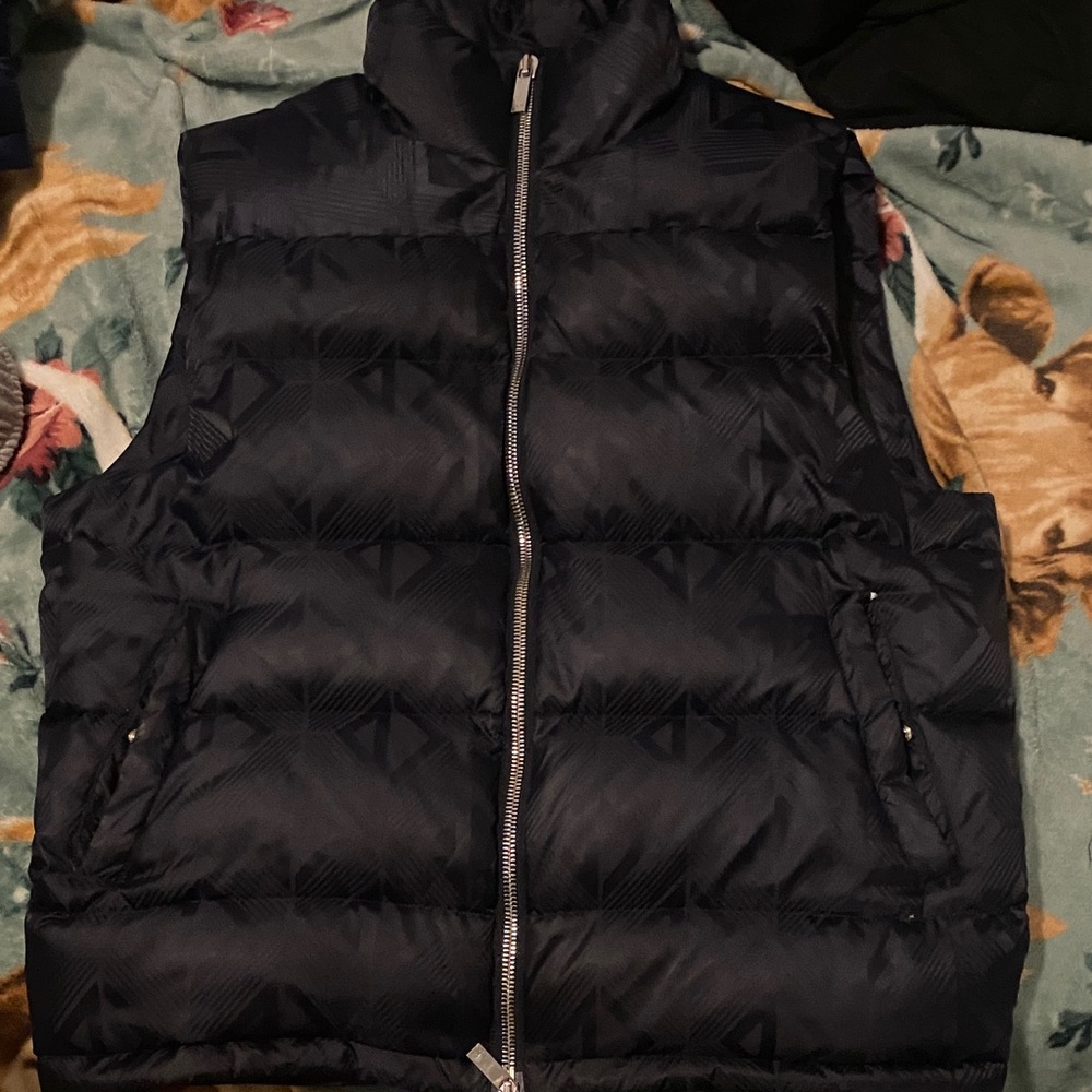 Dior Black Puffer Vest